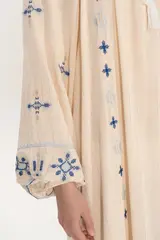 Платье длинное, разноцветное