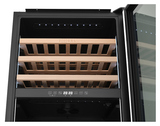 Винный шкаф Zugel ZCWI570DB черный