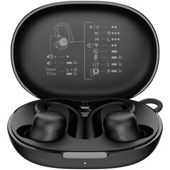 Наушники беспроводные Belkin ActiveFit Wireless Earbuds with Earhook, черный