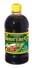 Удобрение Биогумус для овощей и томатов, 0,5л