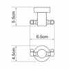 WasserKRAFT Donau K-9423D (ранее К-9423) Крючок двойной