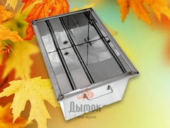 Универсальная коптильня 500х250х300 мм с усиленным дном