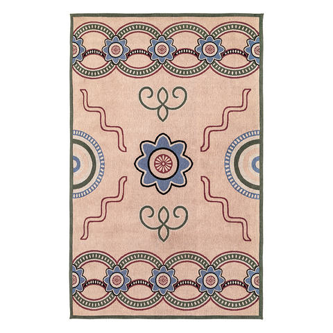 Ковер из хлопка по мотивам эвенских орнаментов 200х300см Tkano Cultural Heritage