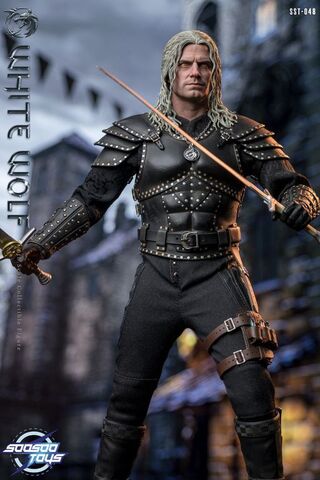 Фигурка Геральт Белый Волк масштаб 1/6 сериал Ведьмак