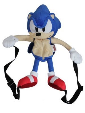 Игрушка рюкзак Ежик Соник — Backpack Sonic Plush