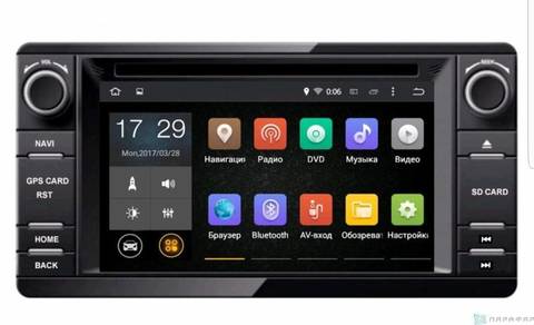 Штатная магнитола 4G/LTE с DVD для Mitsubishi Pajero 13+ на Android 7.1.1 Parafar PF230D