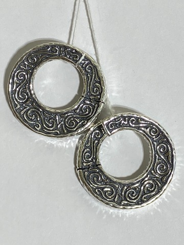 Багдад (серьги из серебра)