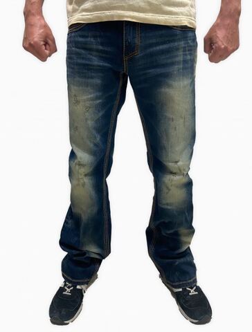 Affliction | Джинсы мужские Cooper Bootcut 110CS121 перед