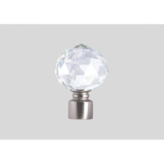 Наконечник для кованного карниза Кристалл шар D 16/19