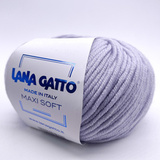 Пряжа Lana Gatto Maxi Soft 12504 светло-серый