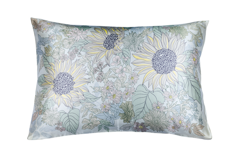 Наволочка 50x70 Mollen Донская степь жемчужно-белая шелковая