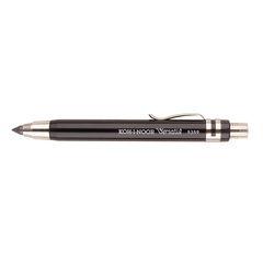 Карандаш цанговый металлический с клипом KOH-I-NOOR VERSATIL 5359, 5,6 мм, черный