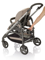 Прогулочная коляска Trilogy all over (на шасси Slate-gray) (Jeans Fluo Eqru)