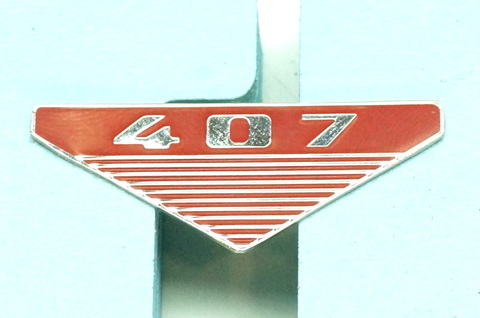 Значок эмблема на крыло Москвич 407