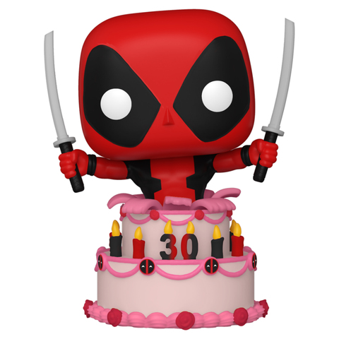 Фигурка Funko POP! Bobble Marvel Deadpool 30th Deadpool in Cake 54654