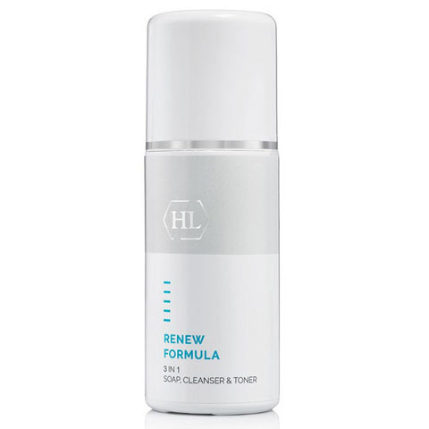 Holy Land Renew Formula: Очиститель 3в1 для лица, включая область вокруг глаз (3in1: Soap, Cleanser & Toner)