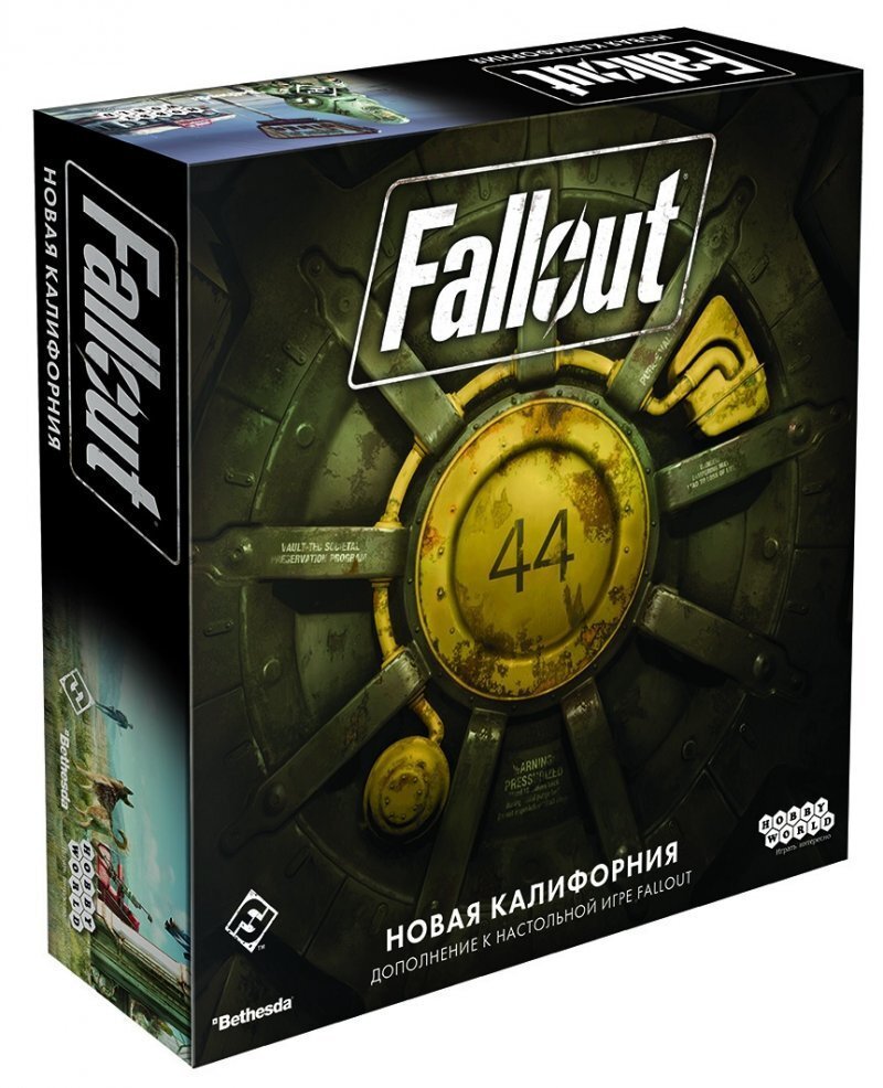 Fallout: Новая Калифорния. Настольная игра – купить за 3990 руб | Чук и  Гик. Магазин комиксов