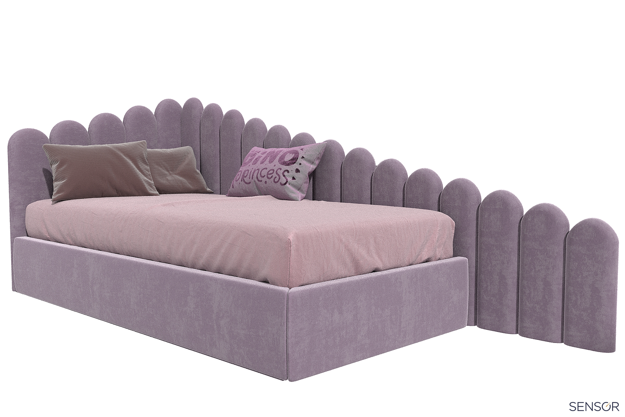 Кровать Савоярди kids - спинка-лесенка