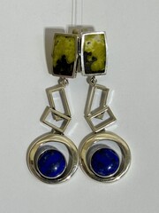 Эрида (серьги из серебра)