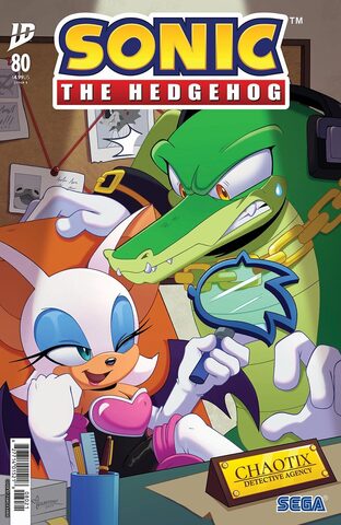 Sonic The Hedgehog Vol 3 #80 (Cover B)