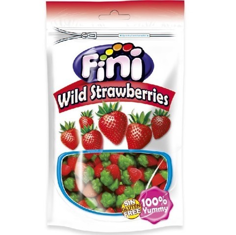 Жевательный мармелад Fini Wild strawberries 180 гр