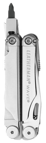Мультитул Leatherman Wave Plus 17 функций, серебристый (832524)
