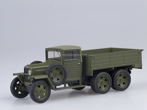 GAZ-AAA 1943 year flatbed truck 1:43 Nash Avtoprom