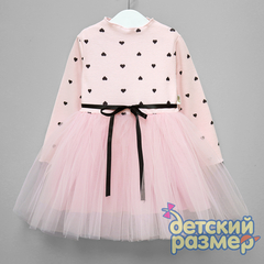 Платье (пояс, сетка, «сердечки»)