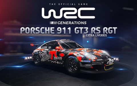 WRC Generations - Porsche 911 GT3 RS RGT Extra liveries (для ПК, цифровой код доступа)