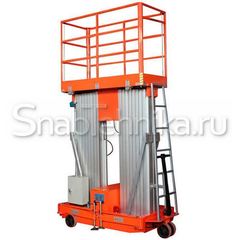 Подъемник мачтовый телескопический двухместный GTWY 10.2000 AC/DC