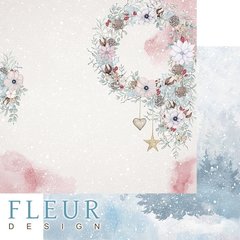 Бумага для скрапбукинга FLEUR-design, двусторонняя 30*30 см, 190 гр.