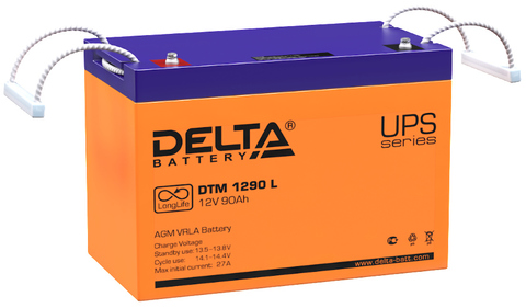 Аккумулятор Delta DTM 1290 L