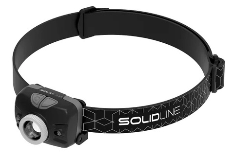 Фонарь налобный Led Lenser Solidline SH3, чёрный, светодиодный, AAAx3 (502204)