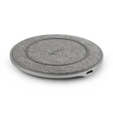 Беспроводная зарядка Moshi Otto Q Wireless Charging Pad 15Вт серый