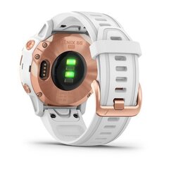 Мультиспортивные часы Garmin Fenix 6S Pro Rose Gold with White Band