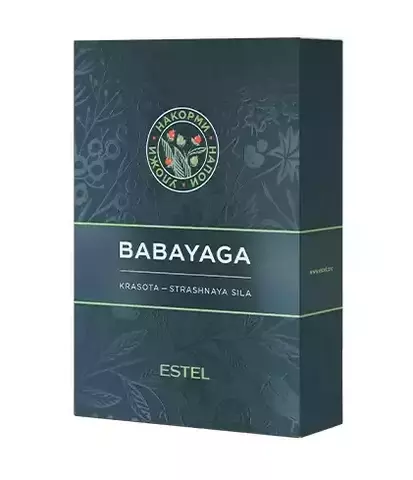 ESTEL BABAYAGA Ягодный набор для восстановления волос: шампунь 250 мл, маска 200 мл, термозащитный спрей 200 мл