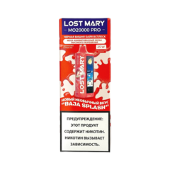 Одноразовая электронная сигарета Lost Mary MO PRO - Черная Вишня Байя Всплеск (20000 затяжек)