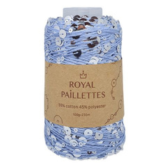 Royal Paillettes (40 - голубой серебро)