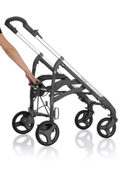 Прогулочная коляска Trilogy all over (на шасси Slate-gray) (Jeans Fluo Eqru)