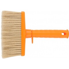 83398 Кисть плоская для фасадных работ, 140х50 мм, натуральная щетина, пластиковая рукоятка Matrix