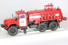 ZIL-131 AVP-2M 8T311 Air-foam extinguishing Fire department № 53 Vyborg LOMO-AVM 1:43