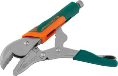 Jonnesway P30M07C Зажим ручной с фиксацией и прорезиненными рукоятками, плоский захват, 180 мм, 0-38 мм 48309