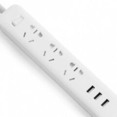 Удлинитель Xiaomi Mi Power Strip 3 (XMCXB01QM), белый, 1.8 м