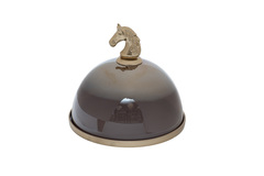 Блюдо с крышкой 26х25.5см Garda Decor Horse