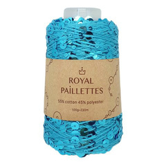 Royal Paillettes (45 - бирюза металлик)
