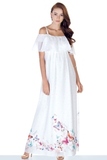 Платье для беременных 09470 белый