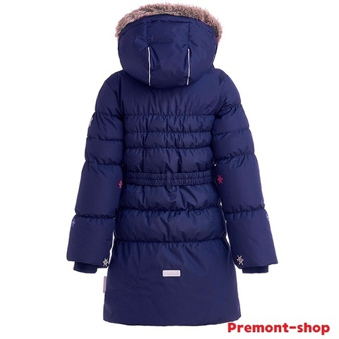 Пальто Premont для девочки Маршмеллоу WP91352 DARK BLUE