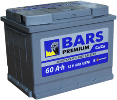 BARS PREMIUM 6СТ- 50 аккумулятор