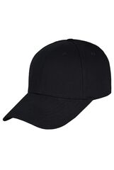 Бейсболка классическая черная