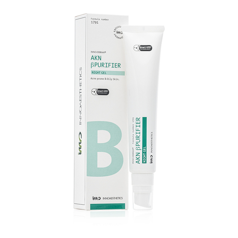 INNOAESTHETICS  AKN Β-Purifier Night Gel Ночной Гель Для Проблемной Кожи